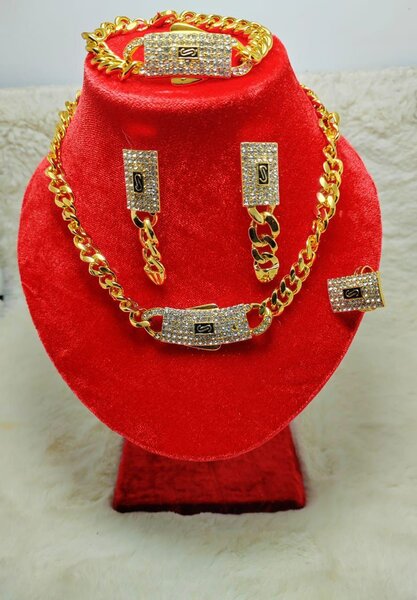 Ensemble Bijoux Plaqué Or