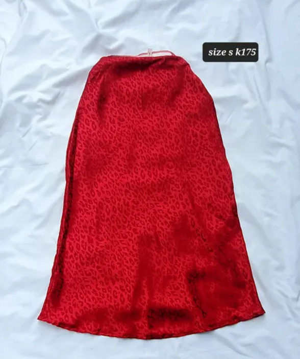 red skirt
