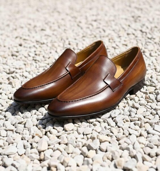 Mocassins en cuir élégants