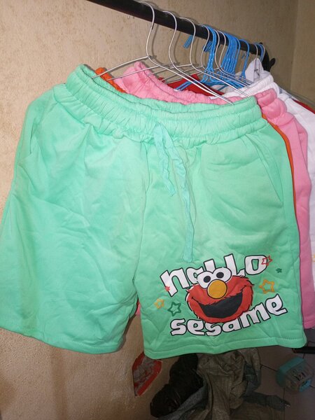 Shorts verts imprimés loisirs