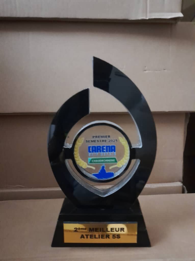 Trophée Personnalisé en Acrylique