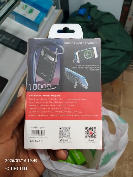 OALE iMagsafe 1 Power Bank 10000mAh 22.5W