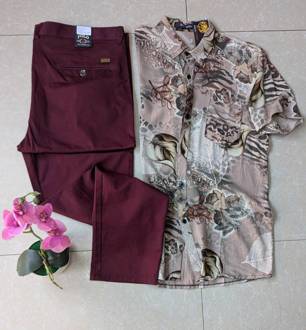 Combo of a Shirt and Trousers