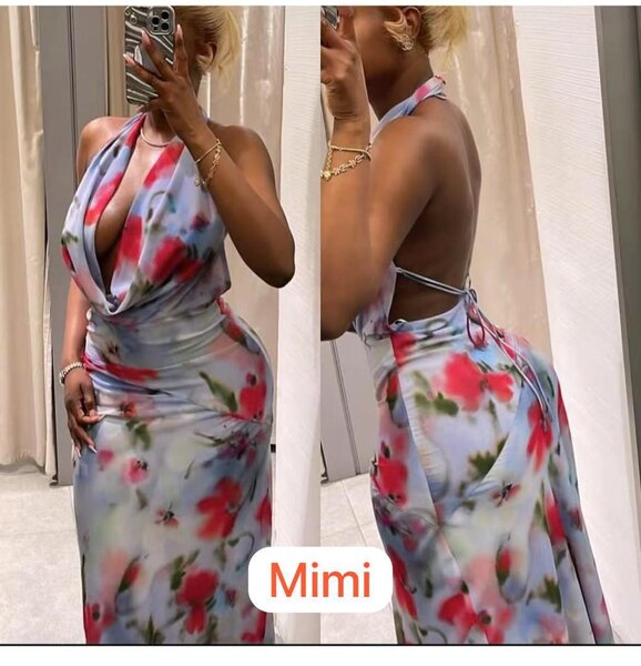 Robe longue florale élégante