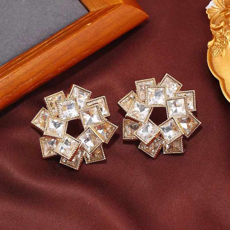 Boucles d'oreilles colorées