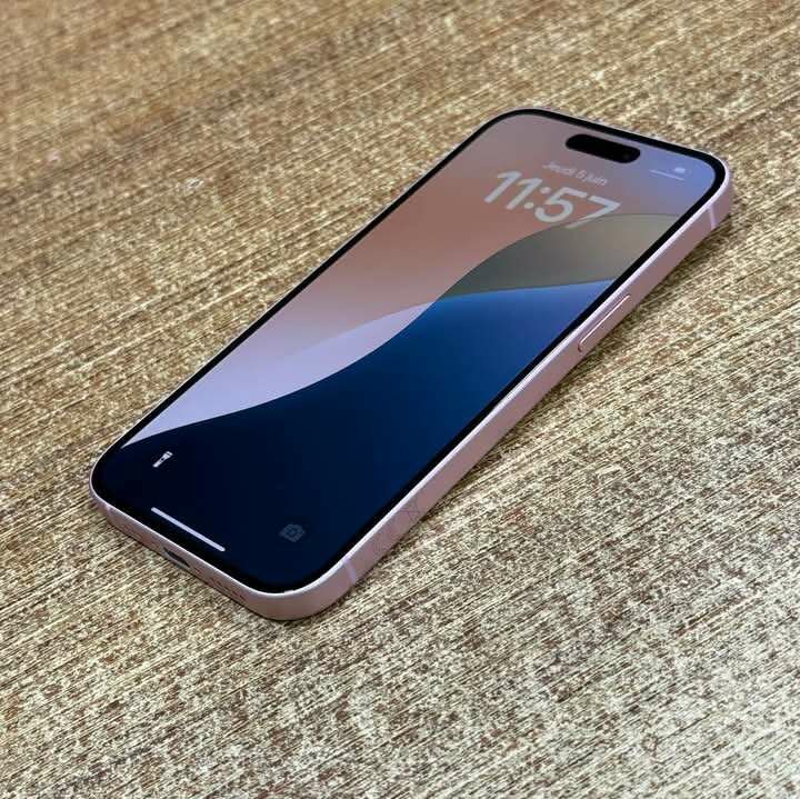 Smartphone moderne rose