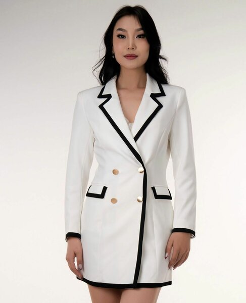 Blazer Robe Élégant Femme