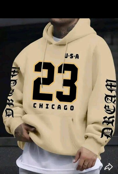 Sweat à capuche homme U.S.A Chicago