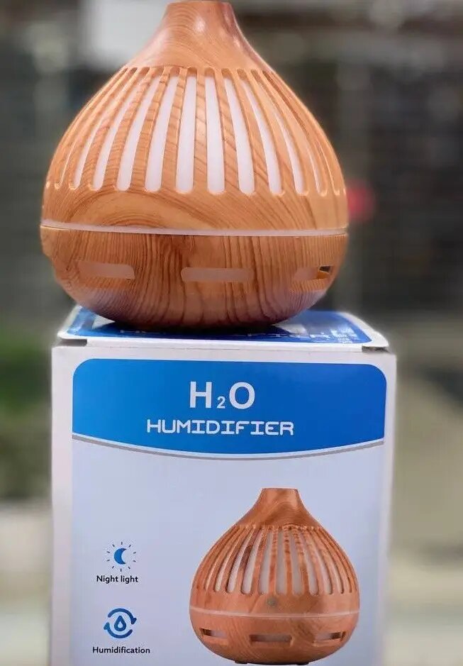 Humidificateur d'air USB design en bois