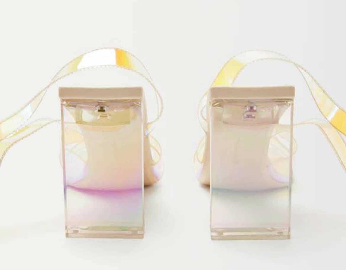 Sandales à talons Bershka