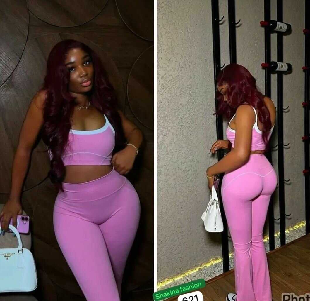 Ensemble Sportif Femme Rose Confort