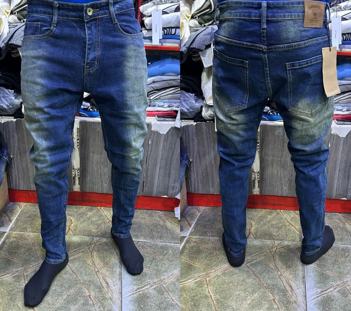 Jeans slim fit hommes