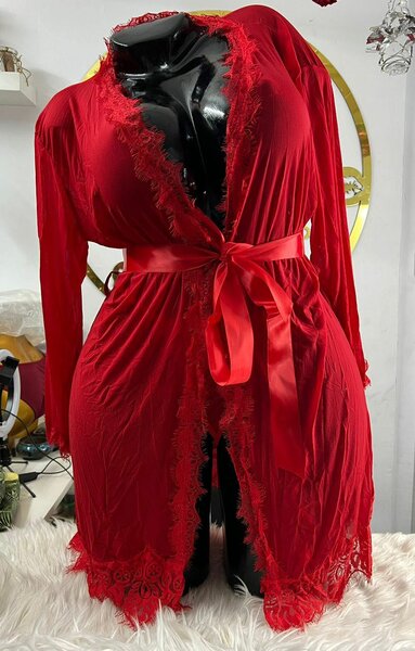 Peignoir en dentelle élégante