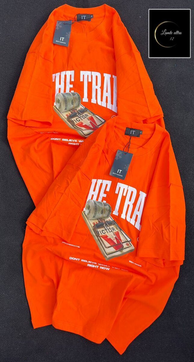 T-shirt orange unisexe Loewe