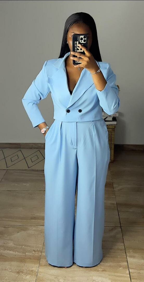 Costume Pantalon Femme Élégant