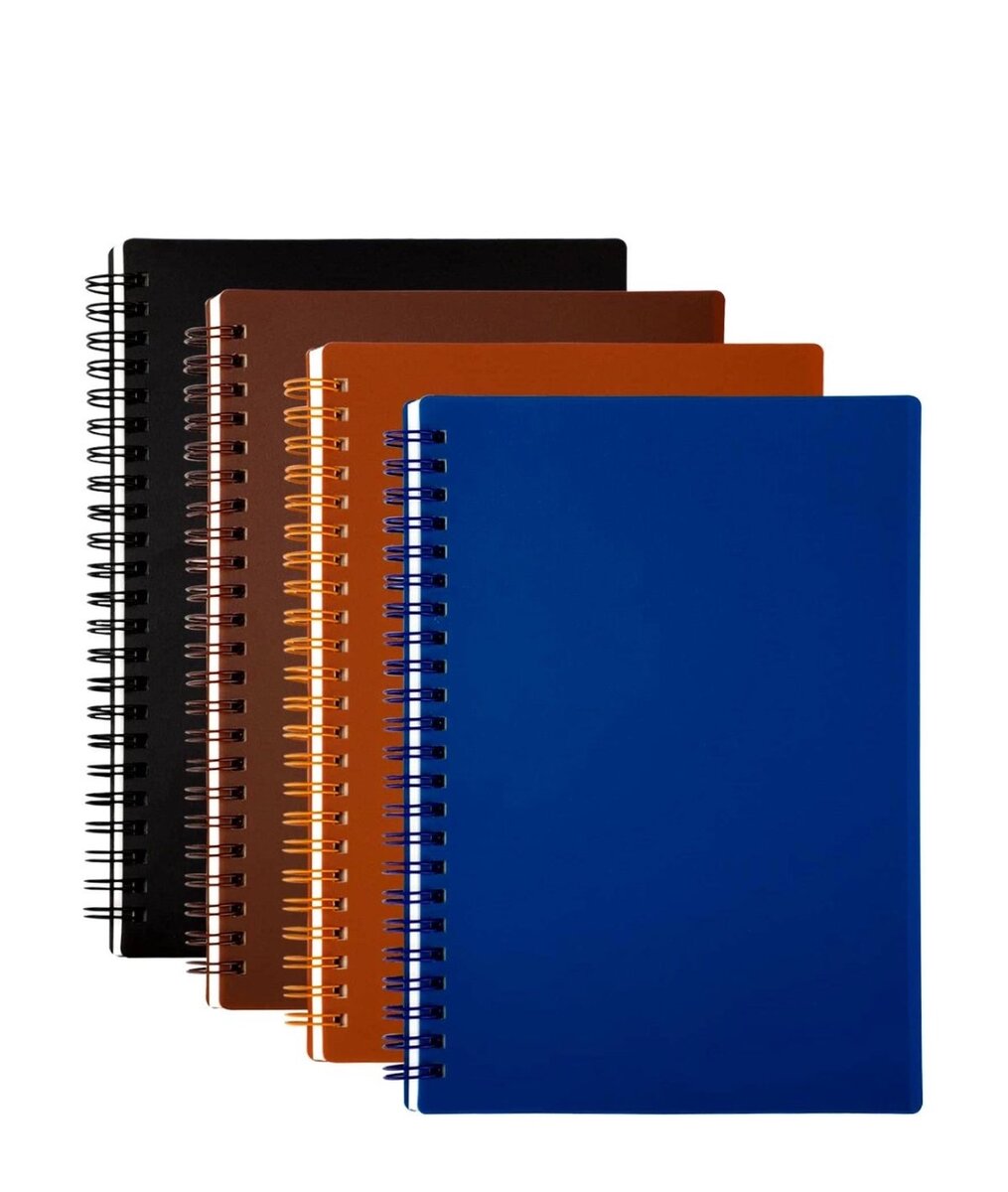 Carnets à spirale colorés