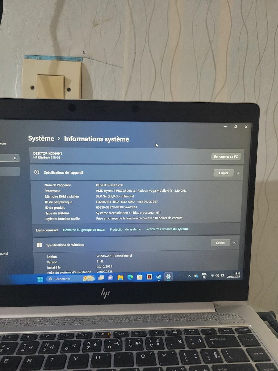 HP Elitebook 745 G6 AMD Ryzen