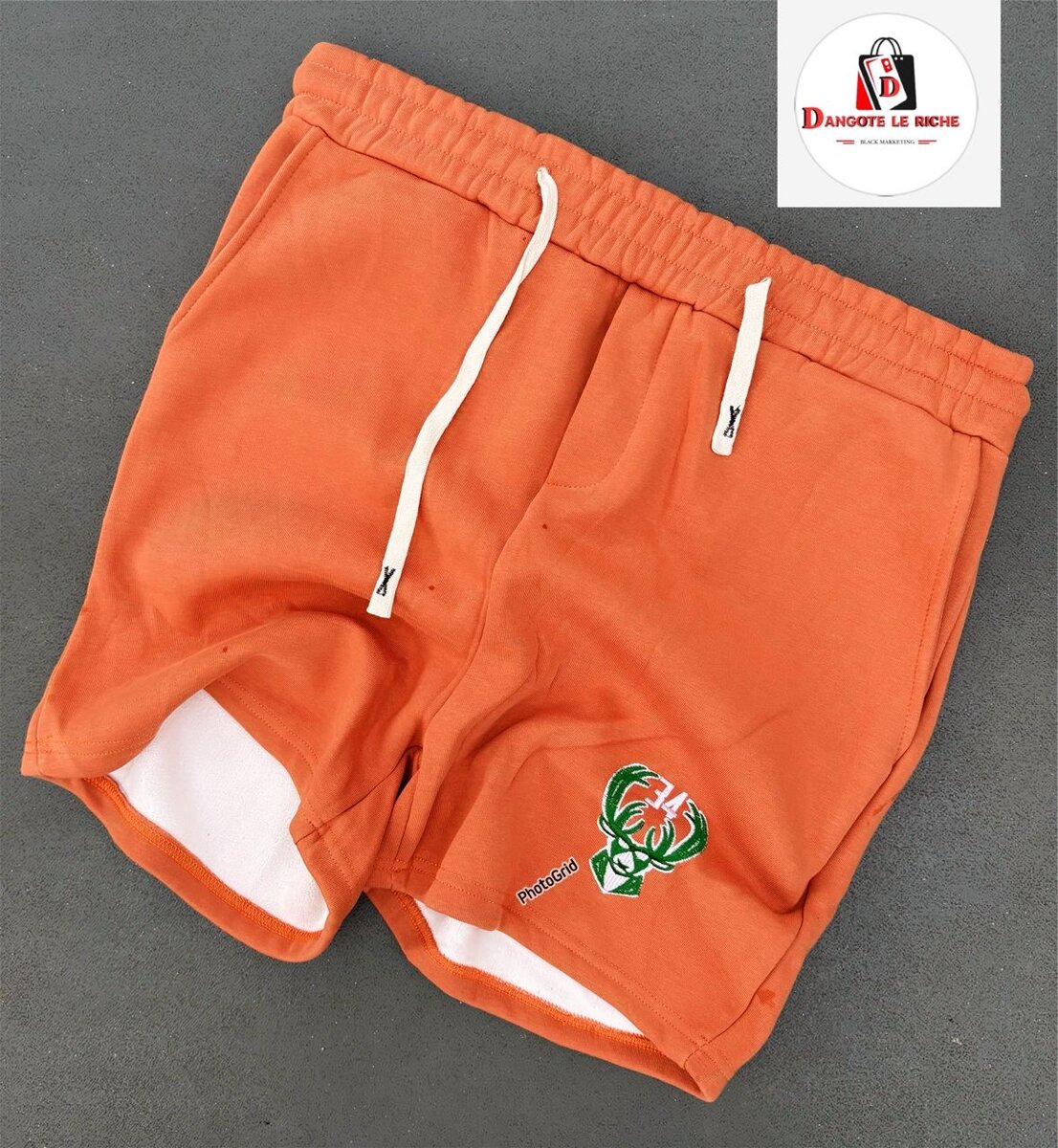 Shorts de sport orange