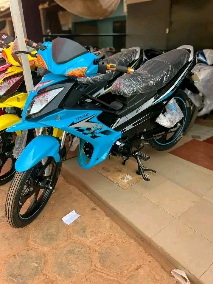 Moto moderne et stylée