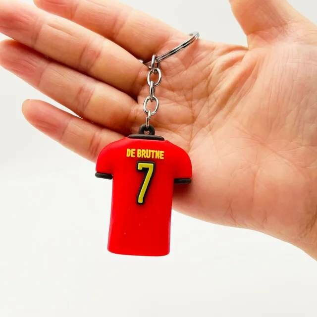 Porte-clés maillot rouge