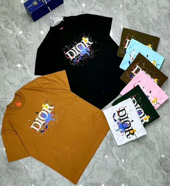 T-shirts imprimés colorés