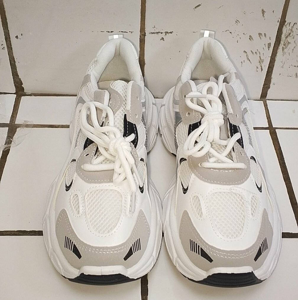 Baskets homme légères blanches