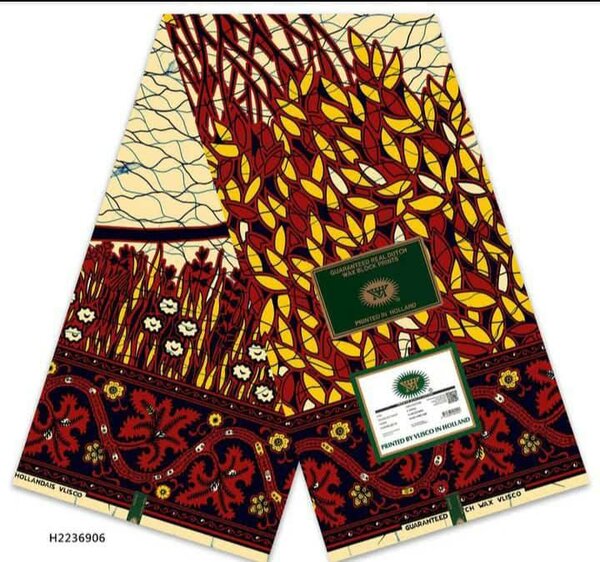 Tissu Wax Hollandais Vlisco