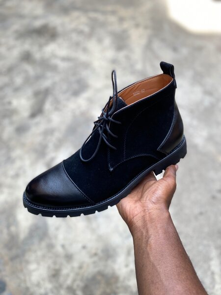 Qontractor Fashion Mens executive boots