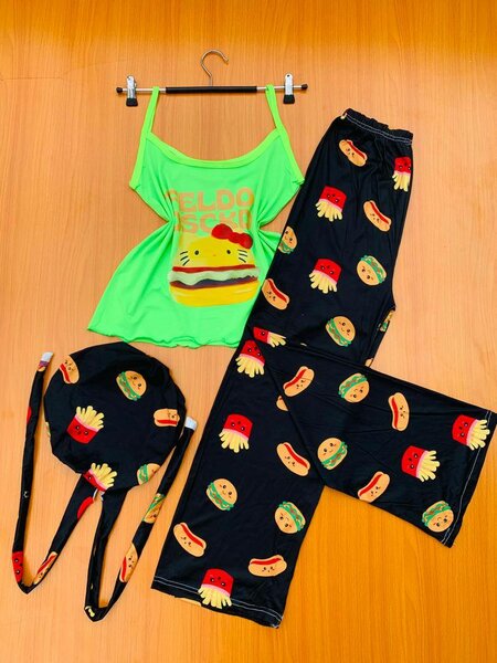 Ladies 3 in 1 nightwear