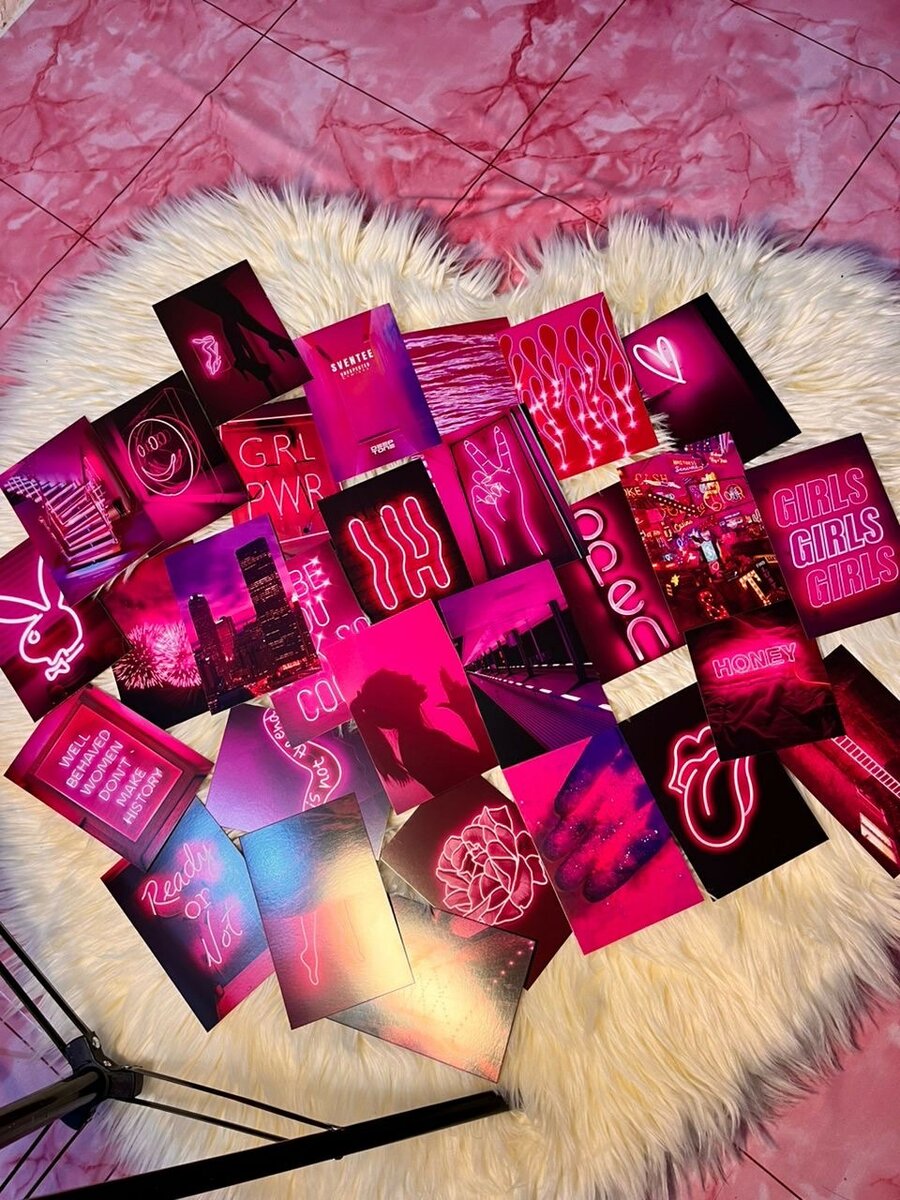 Kit déco affiches murales vibrantes