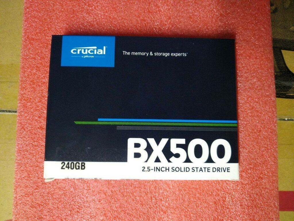 240 ГБ Твердотельный накопитель SSD Crucial BX 240 ГБ SATA