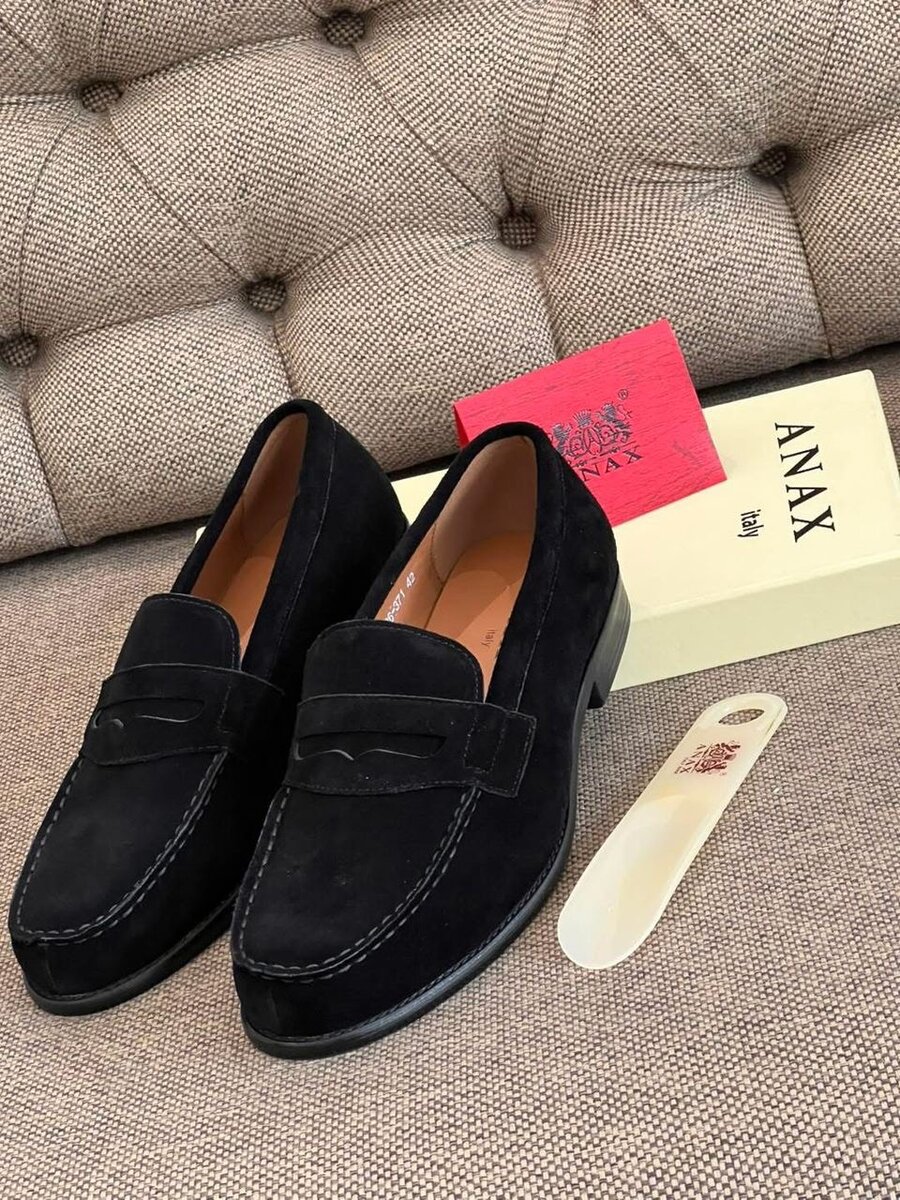 Mocassins en daim élégants