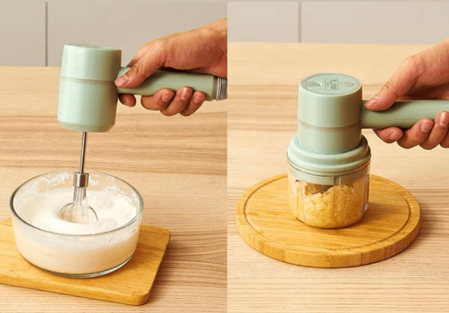 Mixeur et Hachoir Portable 2-en-1