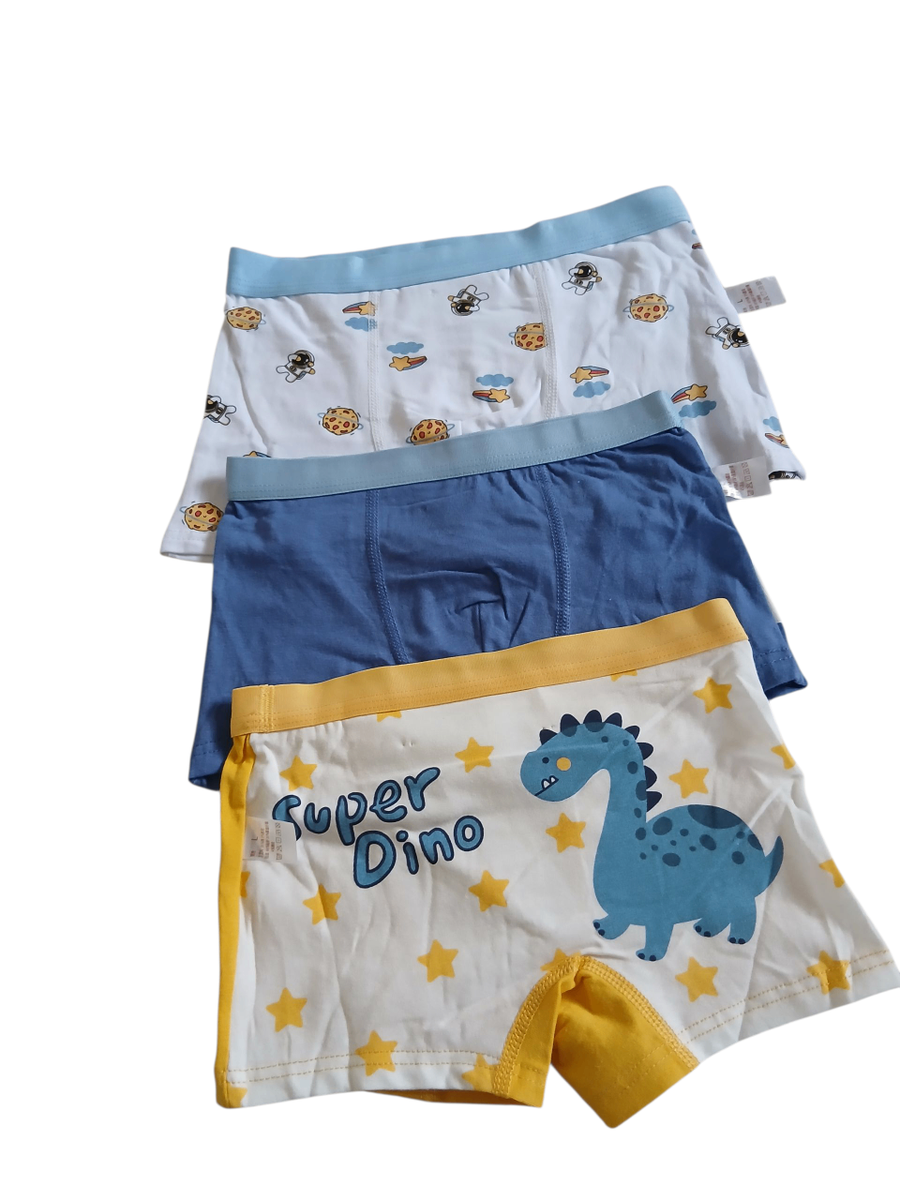Lot de Boxers Enfant Imprimés