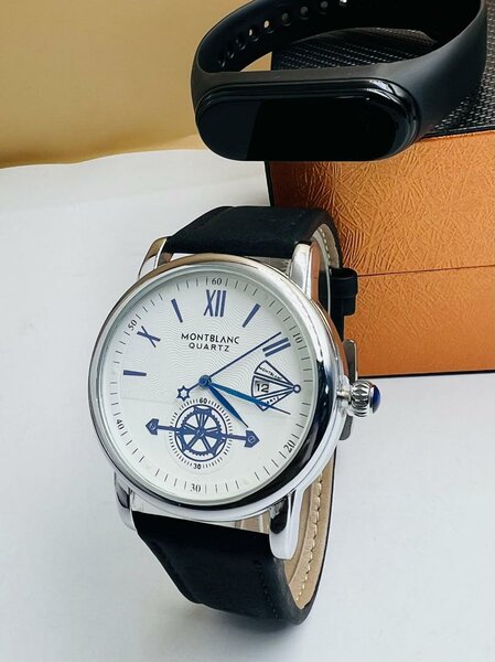 Montre bleu
