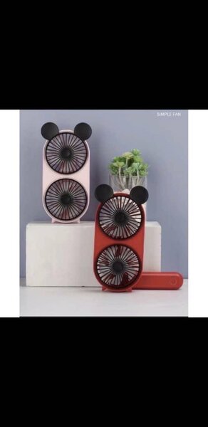Ventilateur portable à double tête