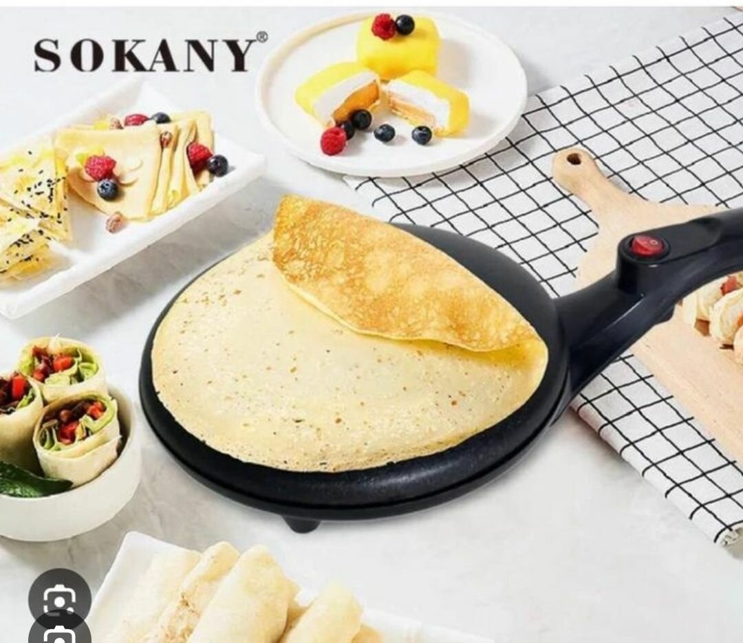Poêle à crêpes SOKANY antiadhésive