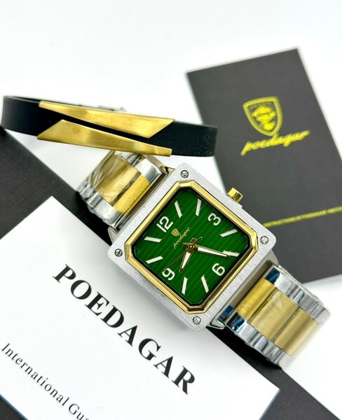 Montre POEDAGAR Carrée Hommes