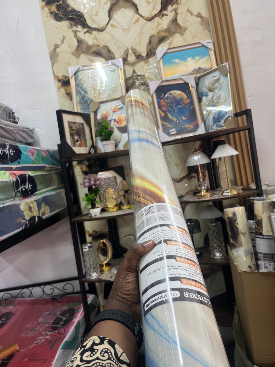 Papier peint marbré élégant 3D