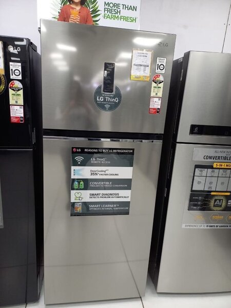 Double door fridge