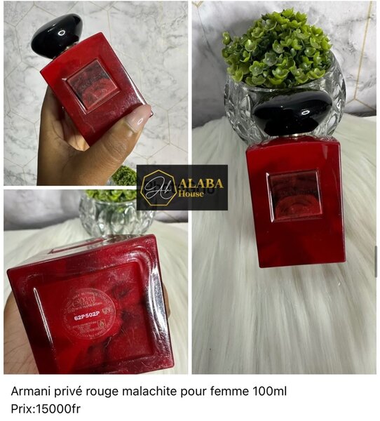 Parfum Femme Rouge Malachite