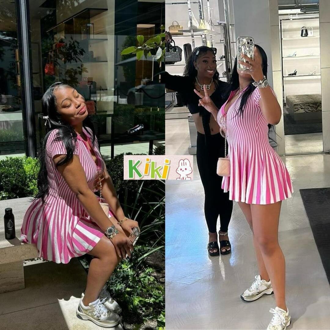 Robe Élégante Rayée Femme