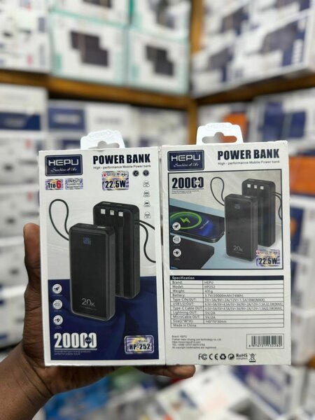 Puissant Power Bank HEPU 20000mAh