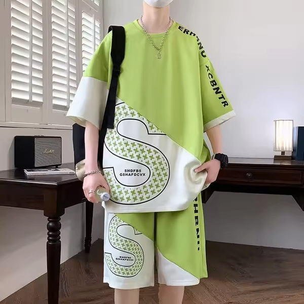 Tenue casual homme imprimée