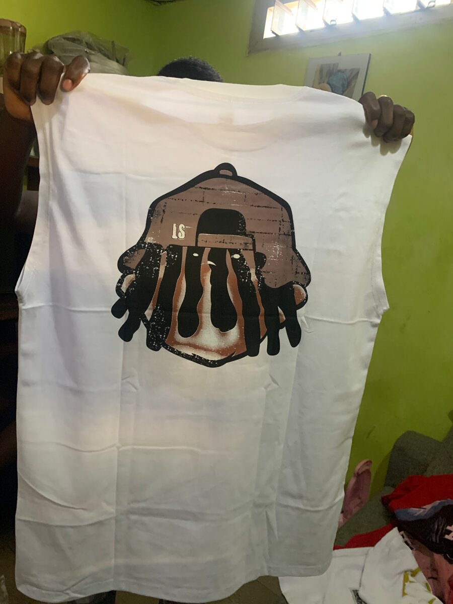 Débardeur imprimé graphique