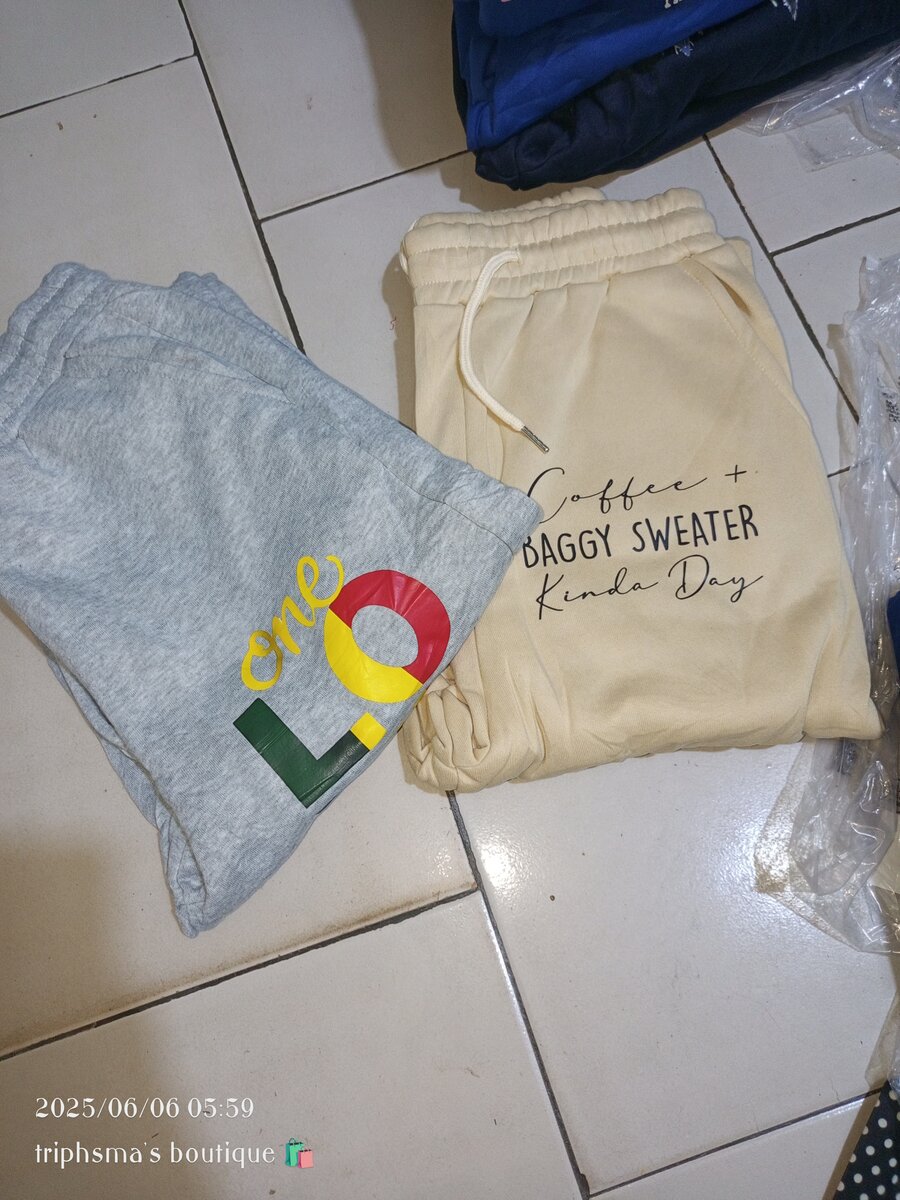 Deux joggings à 5000