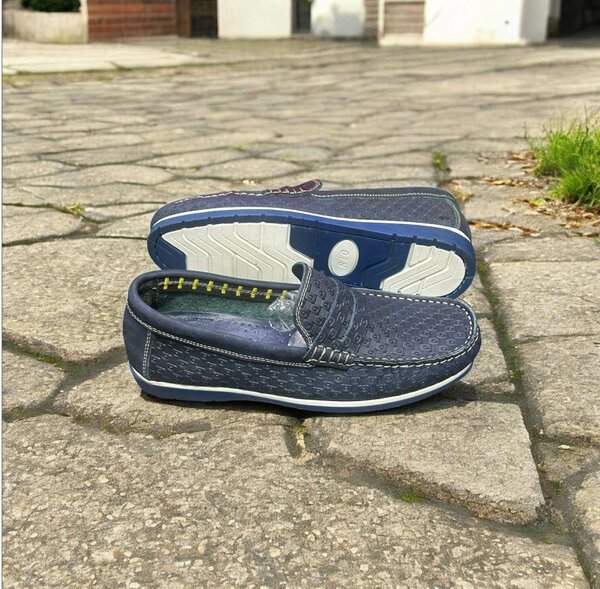 Mocassins élégants en cuir homme