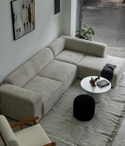Canapé d'angle moderne
