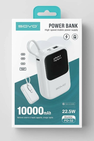 SOVO Power Bank 10000mAh