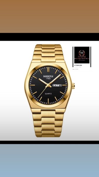 Montre nibosi authentique avec sa boîte